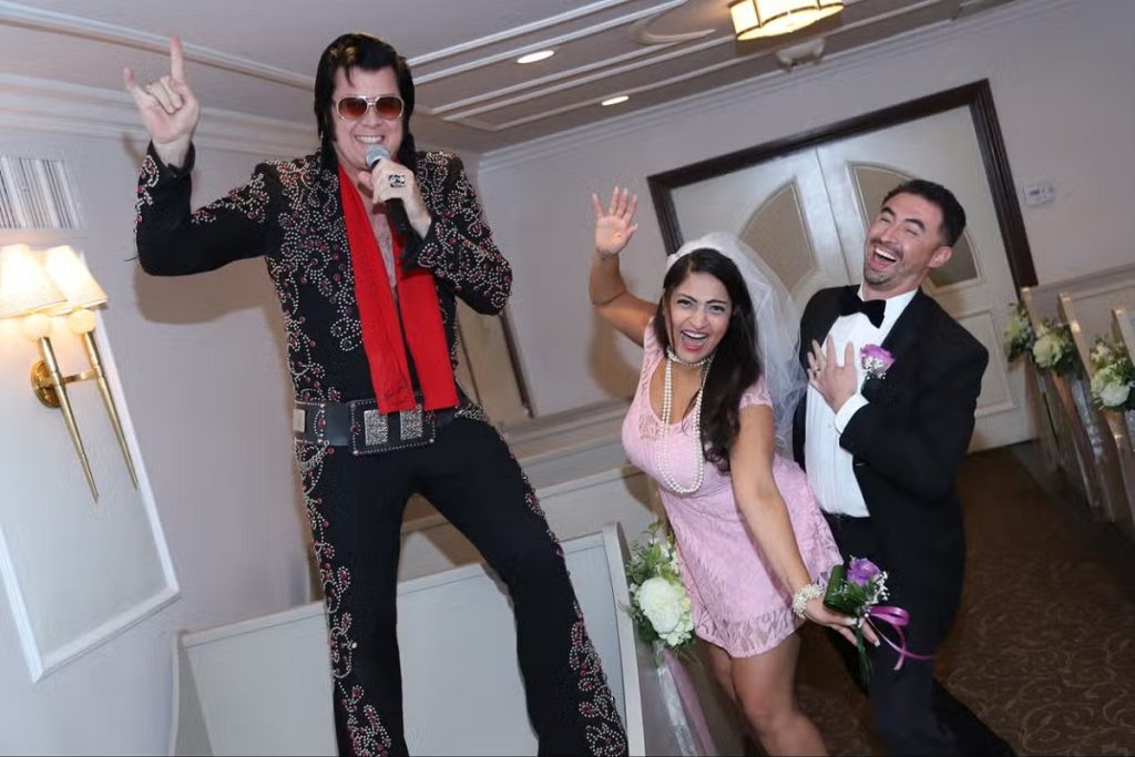 Boda en Las Vegas Elvis